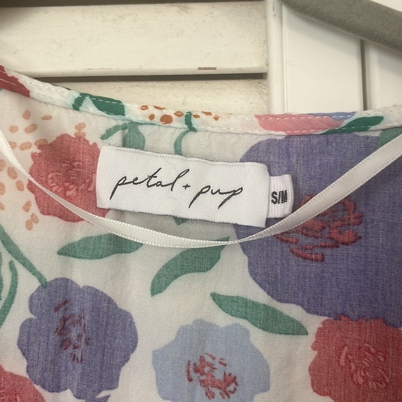 Petal + Pup Oversized Floral Tunic - Picture 3 of 5